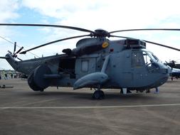 Seaking Royal Navy Helicopter