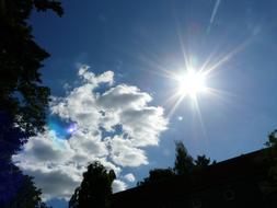 Sky Sun Clouds