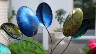 decorative colored ornaments