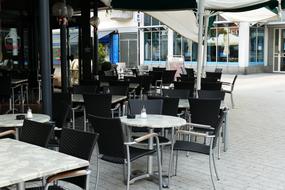 outdoor cafe interior