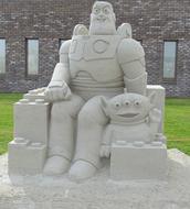 Sand Sculpture Art