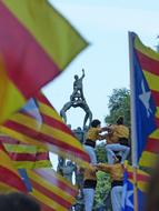 Castells Castellers Estelada