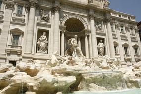 Rome Italy Trevi Fountain