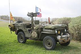 American military jeep