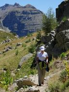 Hiking Mountain Alps Spring