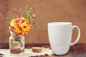 Flower Vase Mug