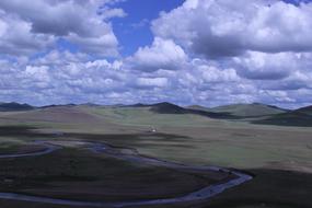 Inner Mongolia Prairie Blue