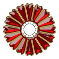 glass flower design