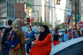 Columbus Circle New York Muslim
