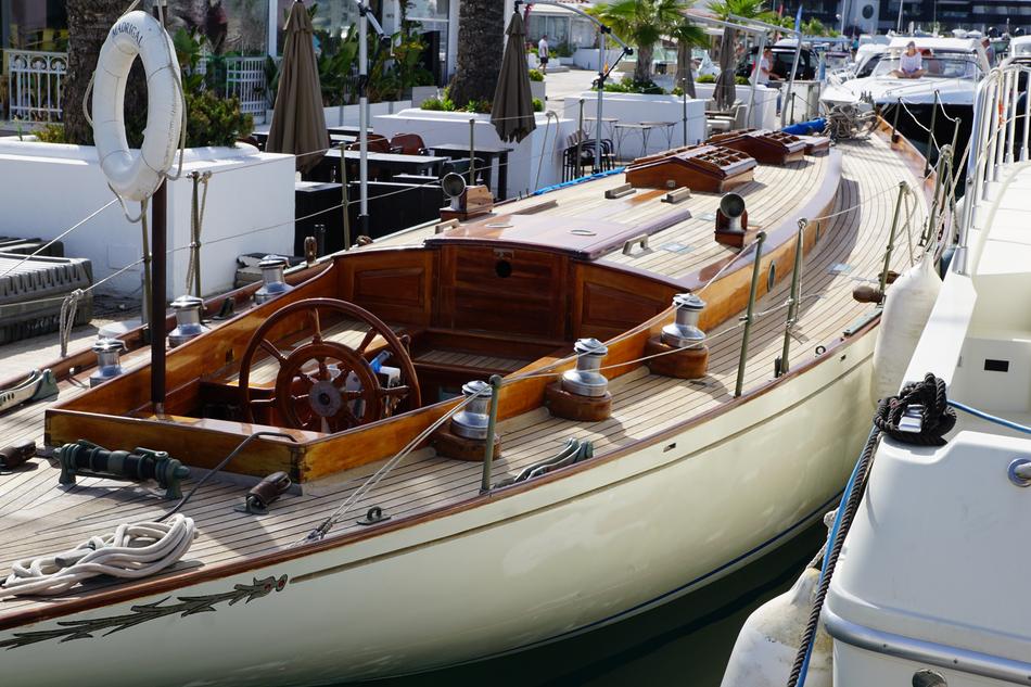 Boat Ibiza Port
