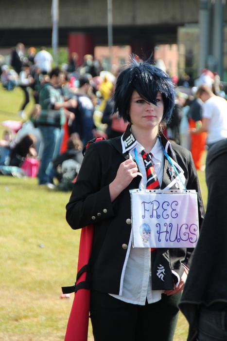 Free Hugs Japantag Düsseldorf