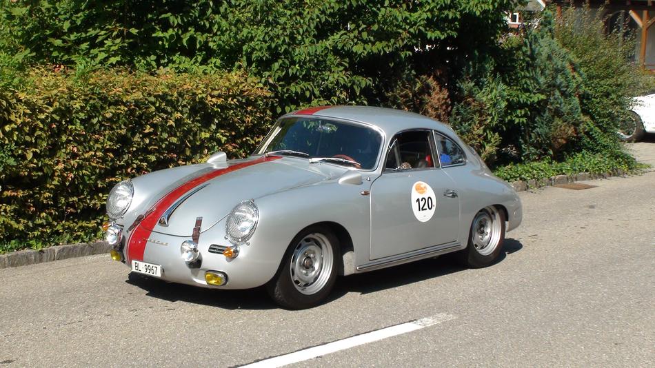 racing gray porsche