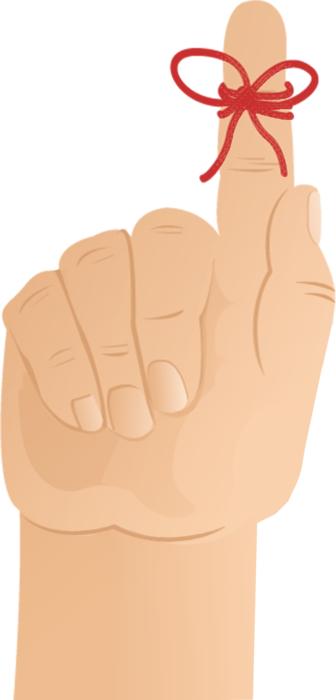 remind reminder remember hand