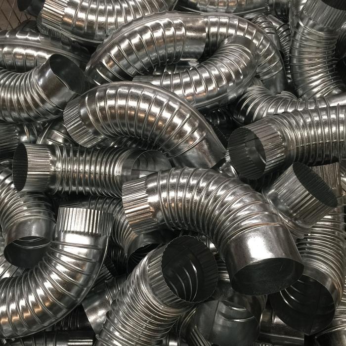 iron bolts in a pile