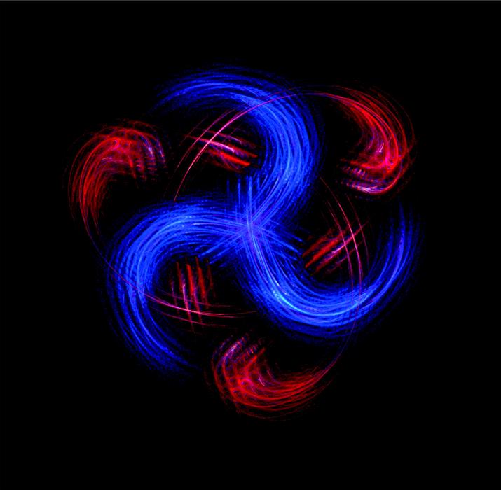 fractal spiral black