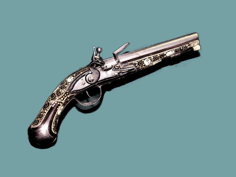 antique pistol antique firearm