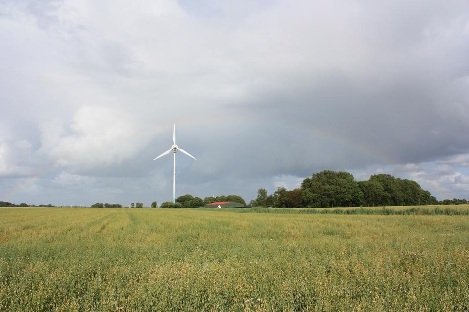 airmill in the field