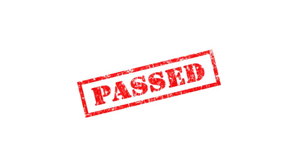red stamp of passage