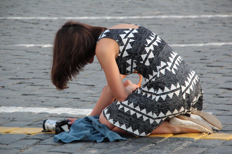 Photographer Photograph Low Angle