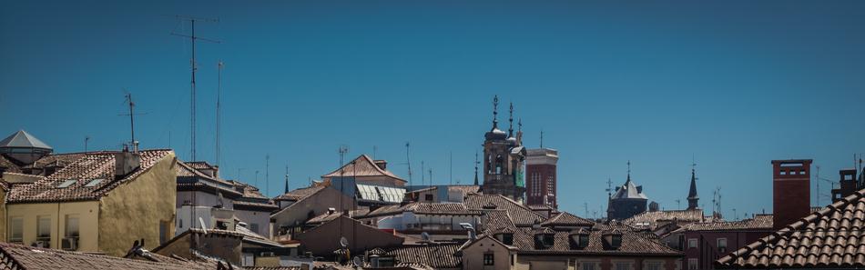 great view of the rooftops