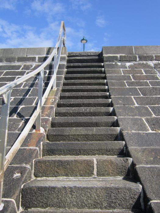 stone stairs up