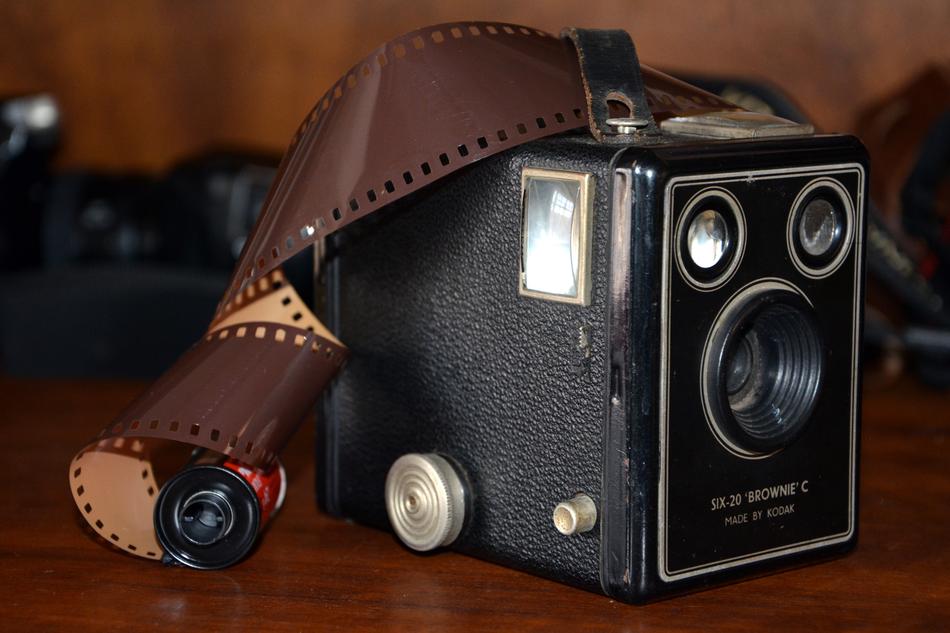 vintage beautiful old camera