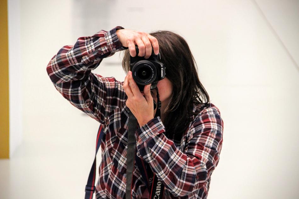 girl with a camera