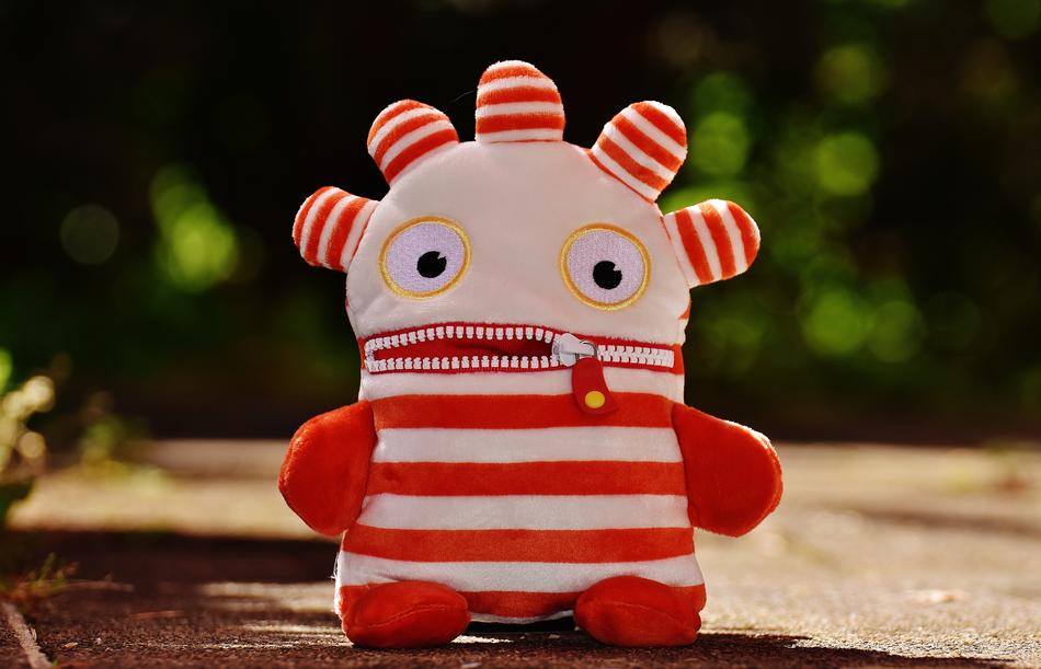 funny monster bag