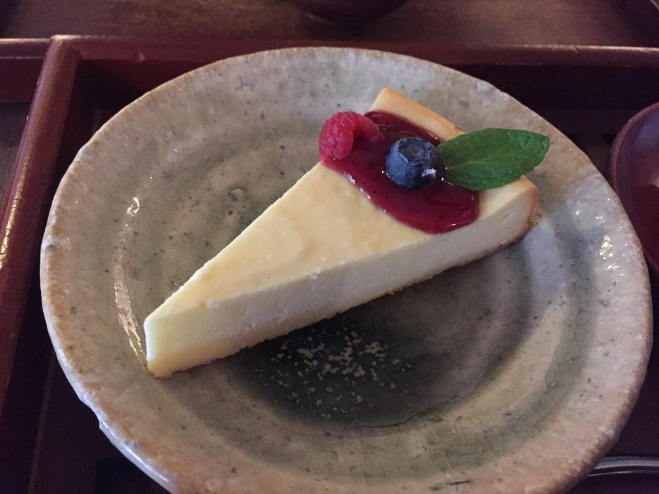 Delicious sweet cake with berries