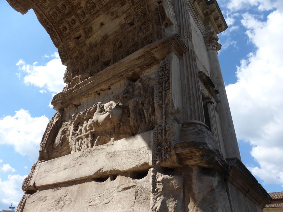 beautiful Roman arch