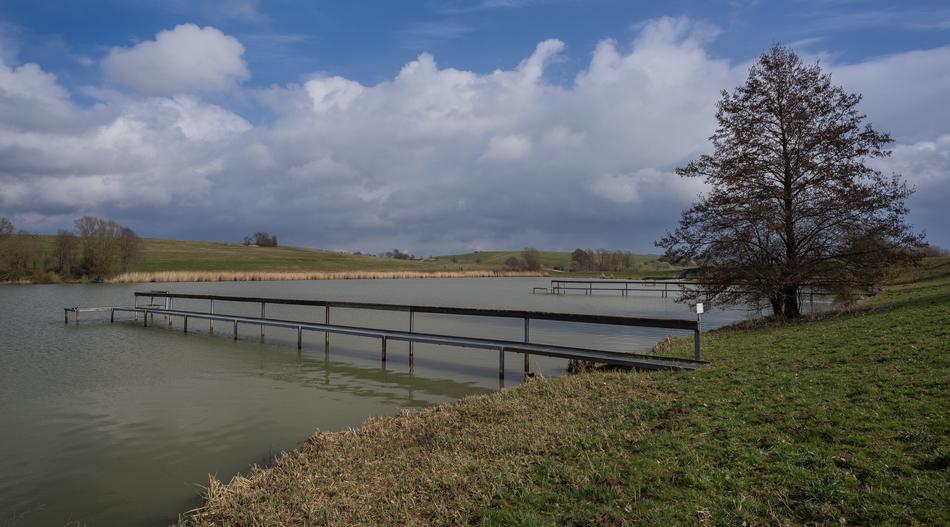 Lake Books Stausee Ellwangen landscape