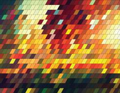 colored squares background