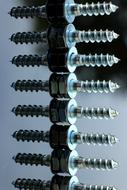 Screw Wood Screws Metal Close