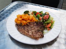 delicious meat and vegetables