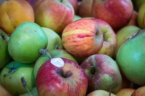 sweet delicious apples