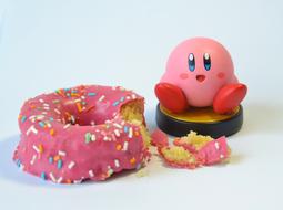 sweets donut toy pink