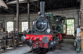 Railway Steam Locomotive Loco