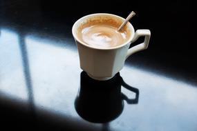 espresso on the table