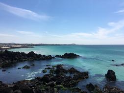 Jeju Island Sea Sky