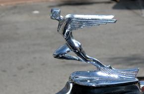 Vintage Hood Ornament Antique