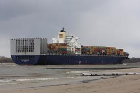 Freighter River Container