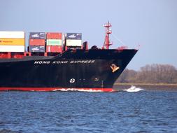 Ship Container Elbe