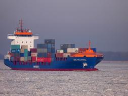 Ship Container Elbe