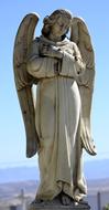 Cemetery Angel Sculpture