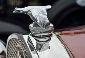 Vintage Hood Ornament Car