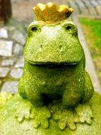 wonderful Frog Prince statue