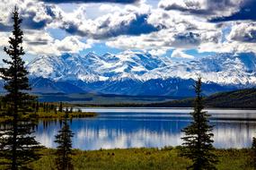 Denali National Park Alaska Sky