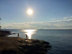 Solar Cliffs Sea