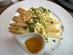 Healthy asparagus sauce