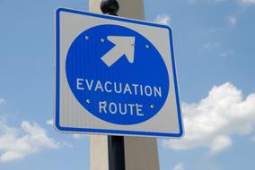 Evacuation Sign Signage Safety